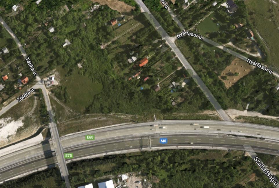 3.4.3. TÚ-3. számú módosítás: Az M0-tól északra egy új út kikötése a 8102. jelű útra, az út nyomvonalának kiszabályozása (TRT_OK_ÚJ).