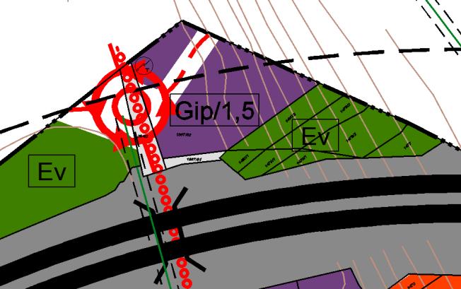 Jelen tervmódosítás során az Önkormányzat elképzelései, és a korábban készült közlekedési tanulmány szerint a tervezett új út a 8102 jelű, Nagytétény Budakeszi összekötő út 1+523 km szelvényében, a