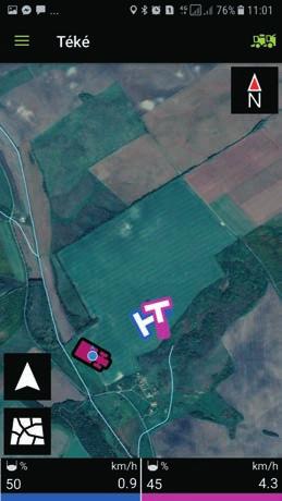 javítható a logisztikai hatékonyság, és az ürítések optimalizálásával csökkenthető a taposási kár. A hibákat valós idejű kombájn helyzet- és magtartályállapotmegosztással lehet kiküszöbölni.