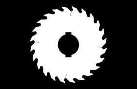 Lorozatvágó fürészek Vielblatt Kreissägeblätter Lames de scie pour machines à lames multiples Пильные диски для многопильных станков LM10M HW Körfürésztárcsák sorozatvágásra Edzett acél testtel
