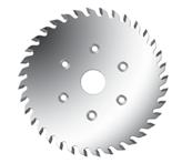 CNC gépeken való használatra Obtained from hardened and tempereted steel Carbide cutting edges Flat tooth design According to the teeth setting the blades are suitable for cutting chipboard or MF