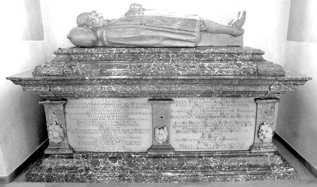 452 3. kép. Joachim Enzmilner ( 1678) síremléke.