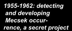 URANIUM 1966-68: first national aerogeophysics survey, budgeted by nuclear industry 1955-1962: detecting