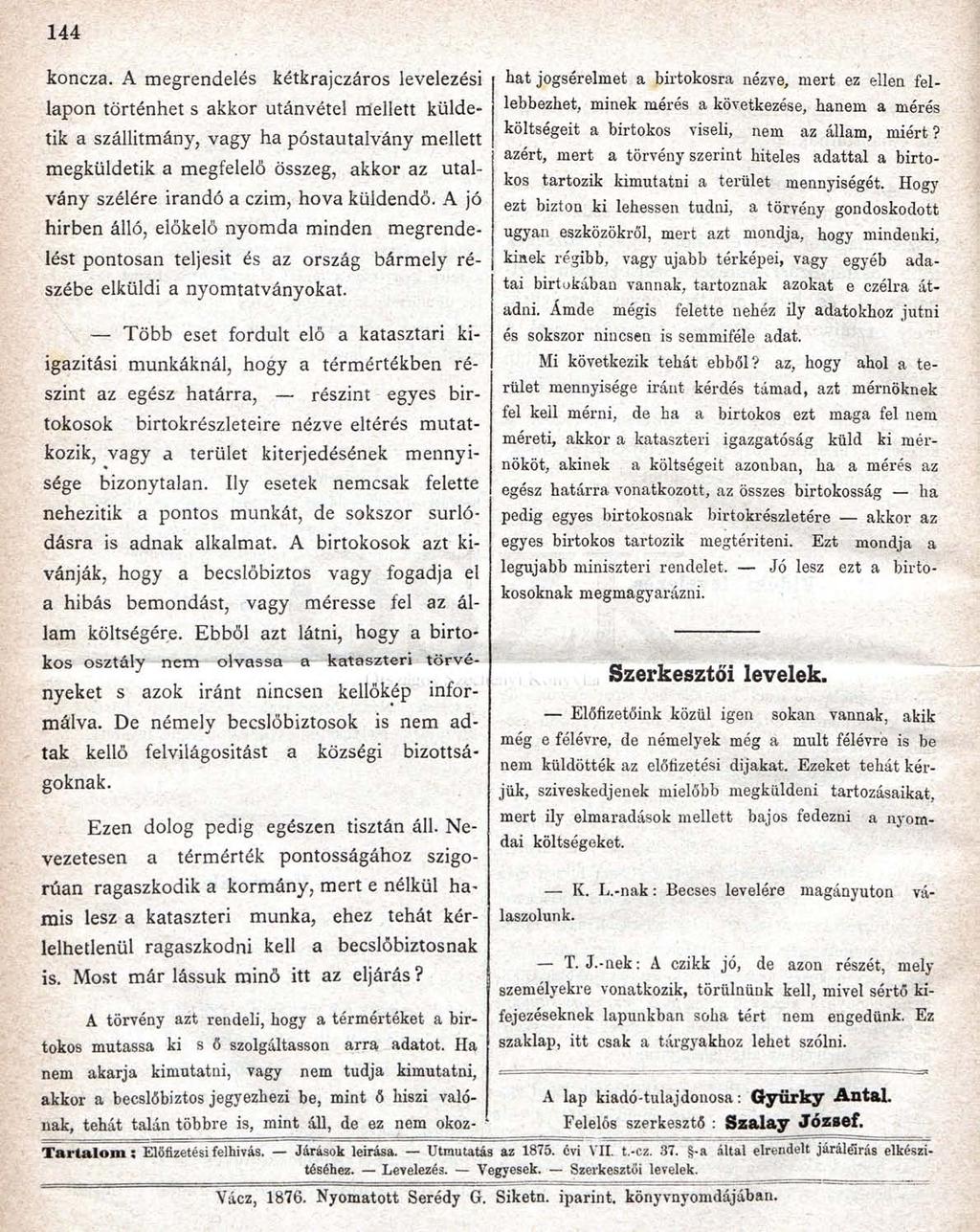 144 koncza.