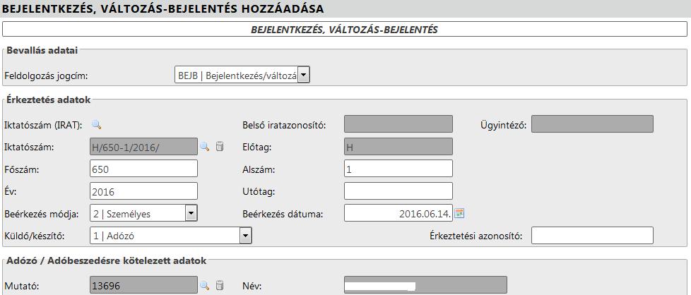 III. KATA adóalanyiság megszűnése korábban 2016.01.01-jétől KATA-s adózó 2016.06.01-el megszűnteti KATA adóalanyiságát 1.