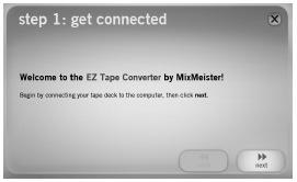 olyan hordozható médialejátszókra való átmásolását, amelyek támogatják MP3-formátumú hangfájlok lejátszását. A program telepítése Az EZ Tape Converter telepítésének menete a következő: 1.