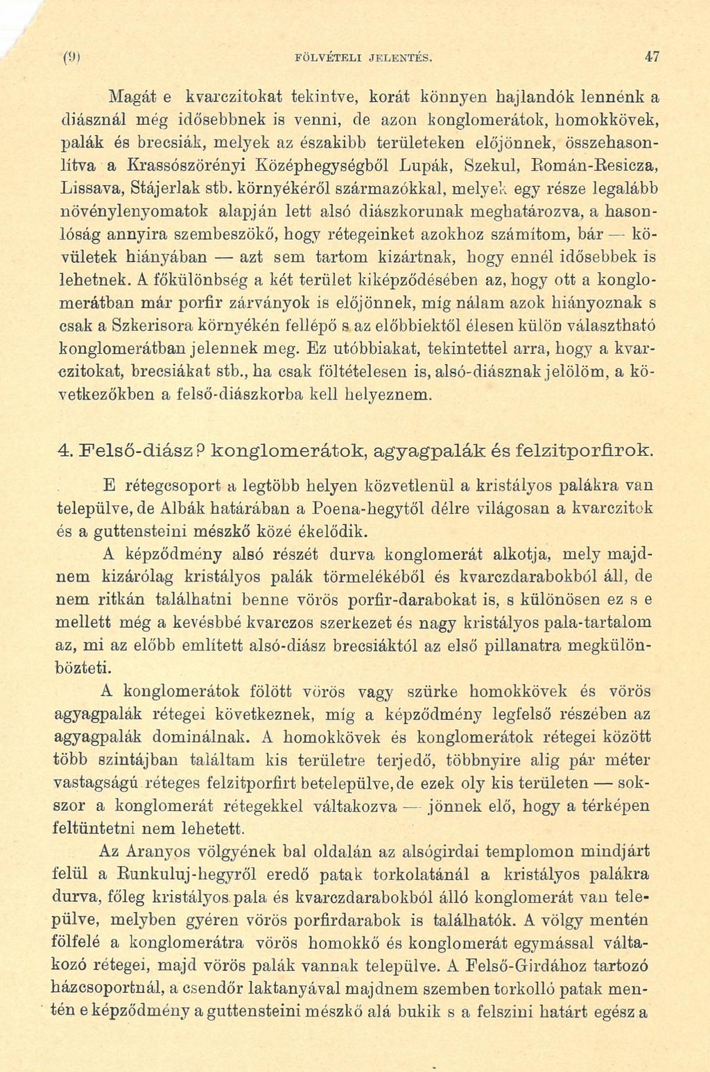 (9 ) FÖLVÉTELI JELENTÉS.