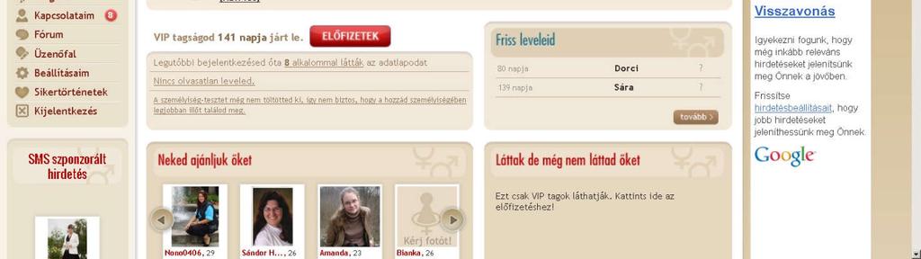 online társkereső kontakt rövidítés