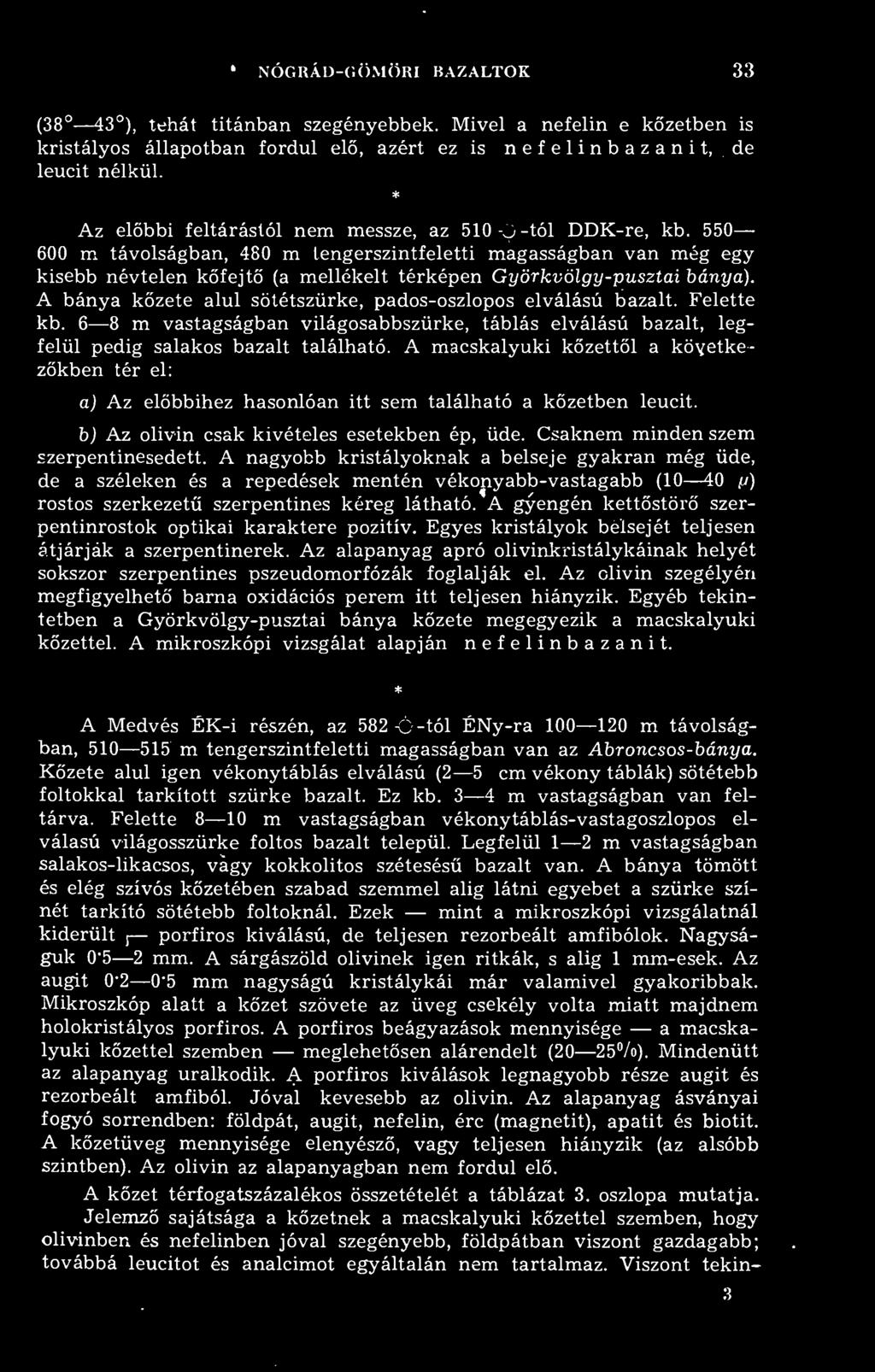 550 600 m távolságban, 480 m tengerszintfeletti magasságban van még egy kisebb névtelen kfejt (a mellékelt térképen Györkvölgy-pusztai bánya).
