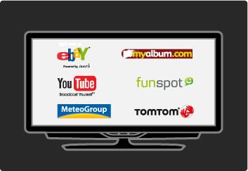 Net TV Kui teie koduses võrgus on Interneti-ühendus, võite ühendada Net TV, mis pakub teile võrgus olevaid filme, pilte, muusikat, meelelahutuslikku teavet, mänge ja palju muud.