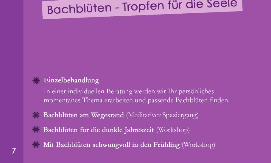 wirerfahrendiekraf dererdeundnehmendieseerfülungmiindenalag. DieBachblüen-TherapiegehaufdenenglischenArzEdwardBachzurück.