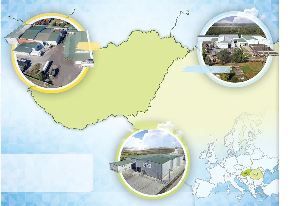 Karcag Slovakia Miskolc Eger Nyíregyháza Nyírlugos-Cserhágó Budapest A Debrecen Cegléd Karcag B Ukraine Nyírlugos-Cserhágó Gyáregységek Betrieben Plants Hungary Békéscsaba Romania Cluj Napoca C