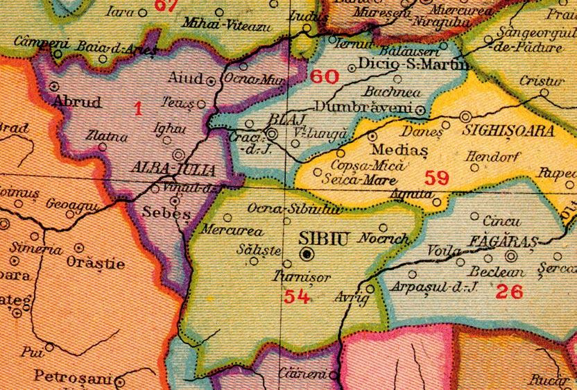 14 15 Regiunea Stalin si raionul Sibiu, 1957.