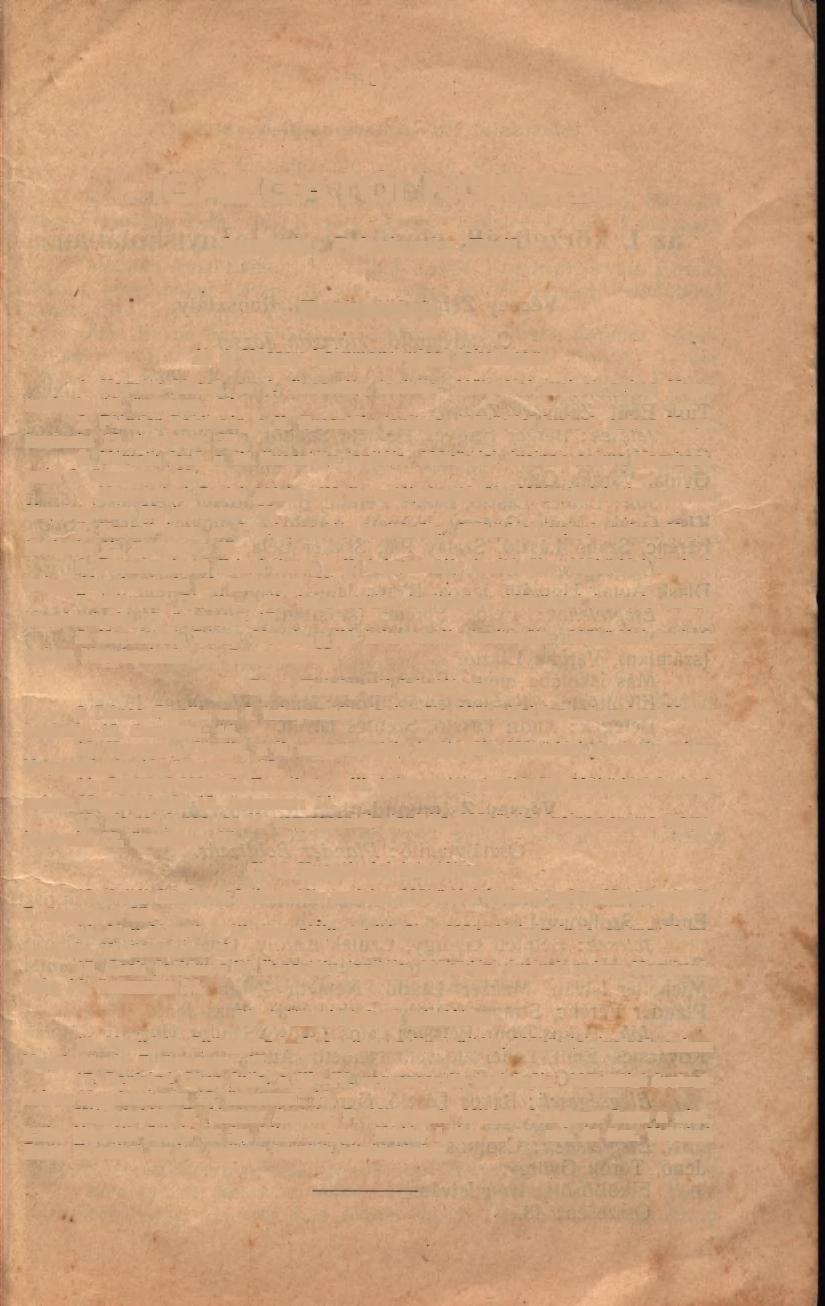 19 I. IGAZGATÓI KÖRZET. Igazgató: Polesinszky Emil. Tantestület: A) A Vécsey Zsigmond-utcai iskolában: 1. Horváth József, az I. fiúosztály tanítója.