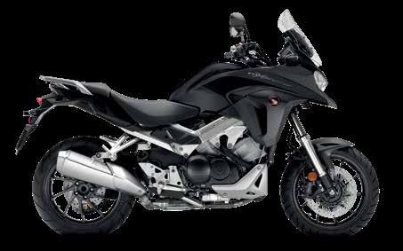 Küldetésének megfelelően a VFR800X rendkívül kényelmes és könnyen kezelhető.