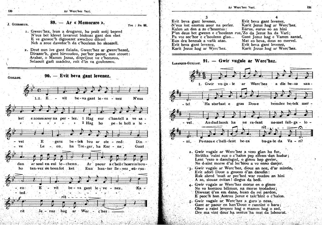 \ 30 J. GuERMEUR. 89. - Ar «Memorare».