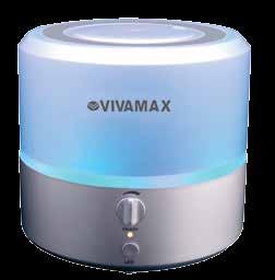 Egészséges légutak Ultrahangos multifunkciós párásító GYVH23 Ha Ön párásító vásárláskor is a tökéletesre törekszik, válassza az elegáns megjelenésű, multifunkciós Vivamax ultrahangos párásítót!