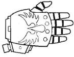 Erőököl (Power Fist) Az erőököl egy páncélozott kesztyű, amelyet halálos energiamező vesz körbe. Végzetes csapásokra képes, amelyek a legvastagabb páncélt is képesek porrá zúzni. Lásd a Warhammer 40.