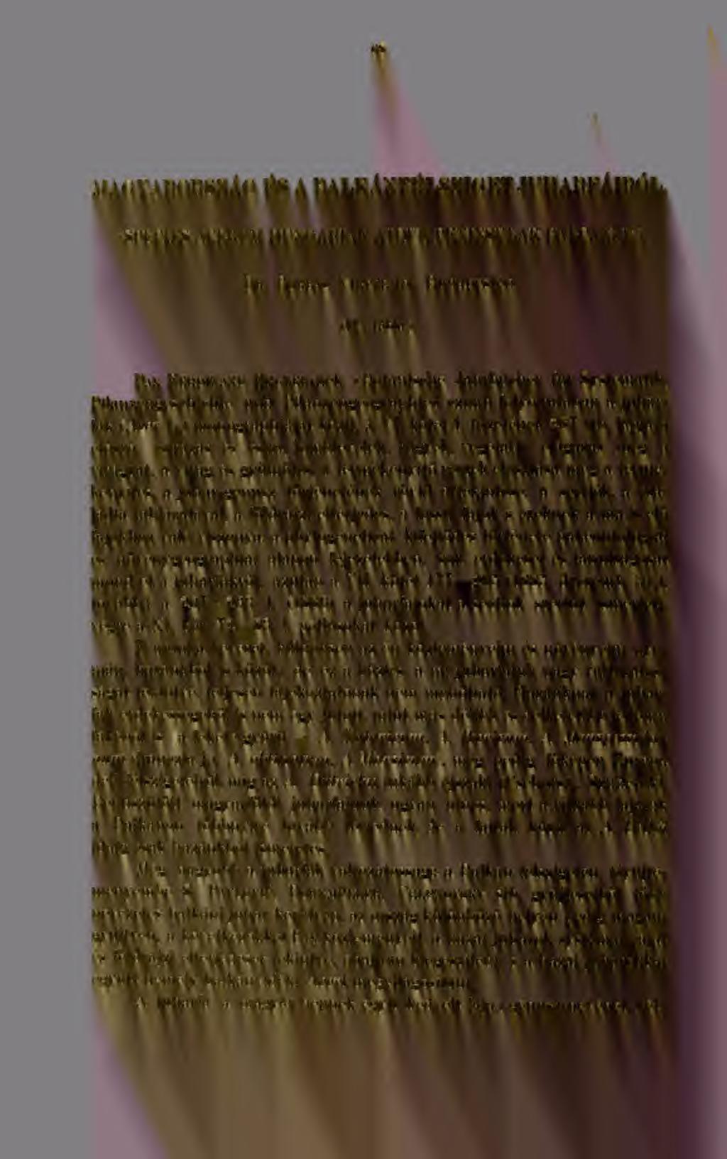 68 MAGYAEOBSZÁG ÉS A BALKÁNFÉLSZIGET JUHAEFÁIRÓL. (SPECIES ACERUM HUNGAEIAE ATQUE PENINSULAE BALCANAE.) De. Borbás ViNCZÉ-töl Budapesten. (IV. tábla.