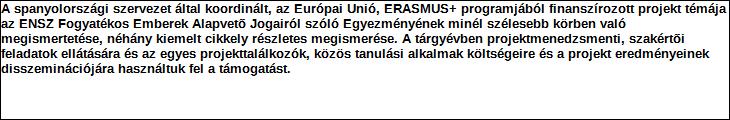 Fókuszban a Jogok! európai Unió/Parc Sanitari Sant Joan de Déu 2015.09.