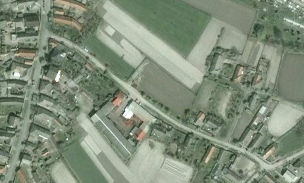 Légifotó Kossuth utca és Tavasz utca