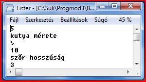 Használat: KutyaVerseny2.0.zip fájl kicsomagolása után kutyaverseny.exe futtatásával indítható a program. A FORRAS mappában a fejleszt knek szánt fájlok találhatóak.