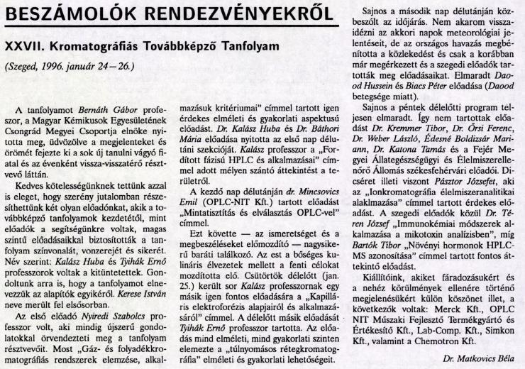 Magyar Kémikusok Lapja 54.