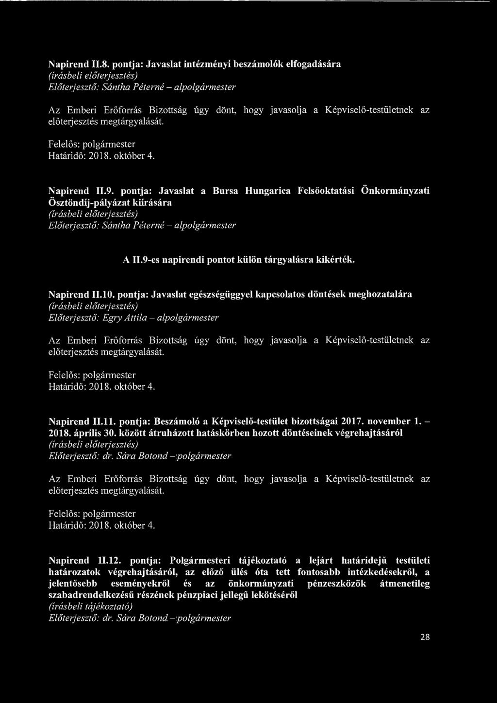 Napirend II.8.