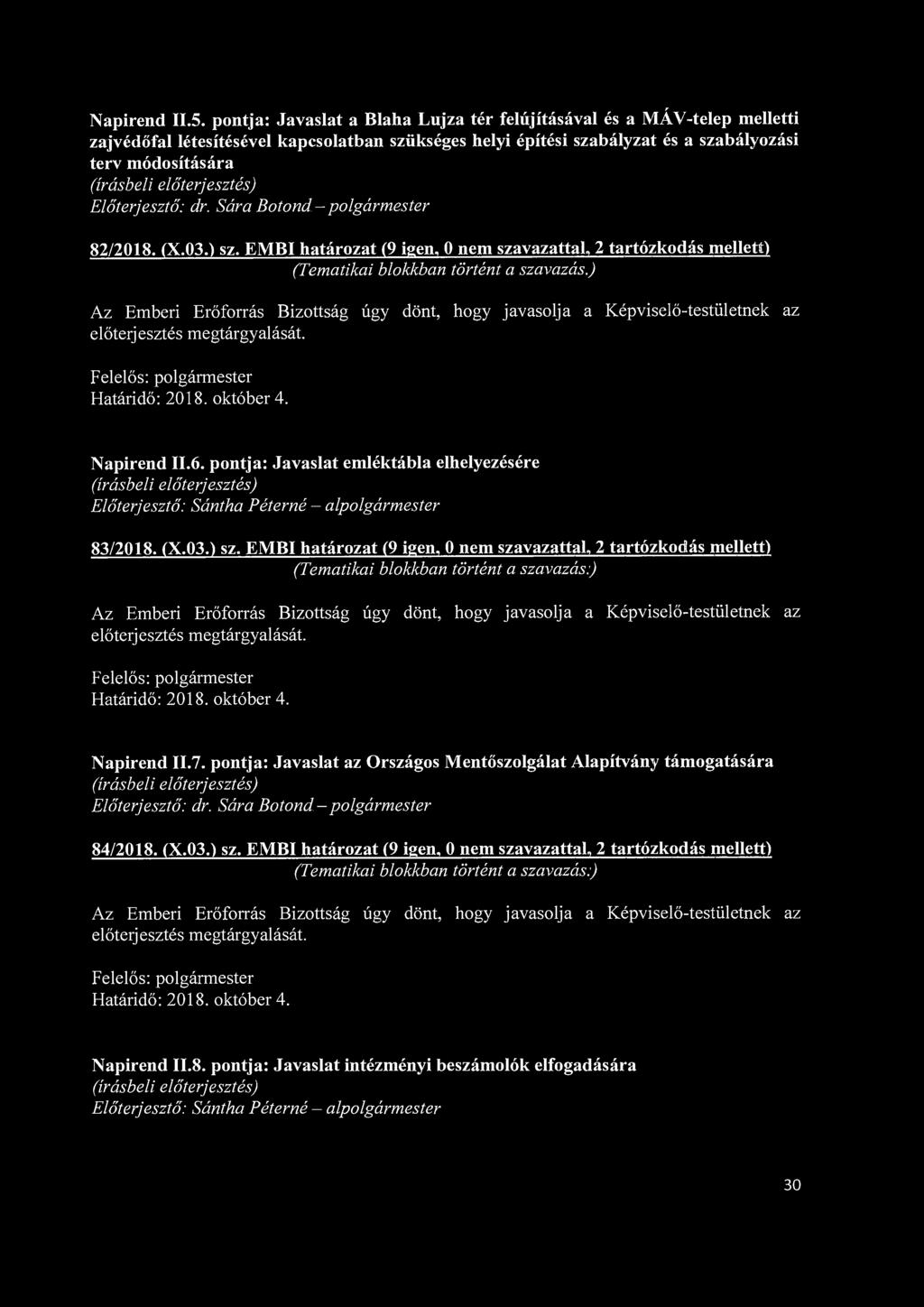 Napirend II.5.