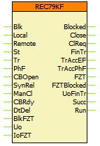 REC79_ManCl_GrO_ REC79_CBRdy_GrO_ REC79_DtDel_GrO_ REC79_BlkFZT_GrO_ REC79_Uo_GrO_ REC79_IoFZT_GrO_ Kézi bekapcsolás MSZ kész Holtidő ind.késl. Tartós fz.