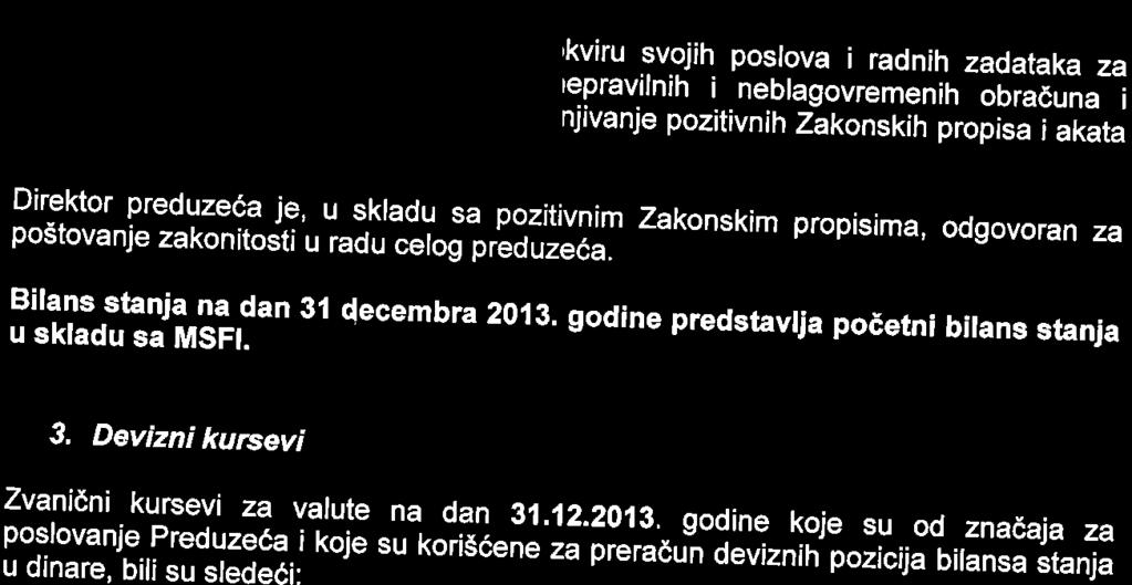 ::f,lj:iy"t::lr<oje su r<oiilee;;;;;;#; oeviznin,poii-cii"-ullnl"it"n 31.12.2010 31.12.2011 31.12.2012 31.12.2013 113,7183 114.6421 122,4161 139,1901 2. BILANS STANJA 2.1. Osnovna sredsfya i nematerijalna ulaganja Direktor preduzeia ie.