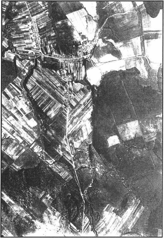 8. ábra: Részlet az 1955-ös légifelvételről.