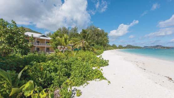 Acajou Beach Resort Praslin A sziget észak-keleti részén, közvetlenül a Cote d Or strandon található,