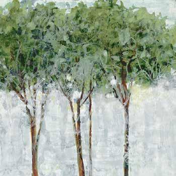POD LANDSCAPE WK024-A Trees in Blue I