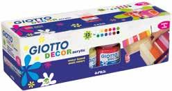 Mieszko desszert (E) GIOTTO Decor Textilfilc (F) GIOTTO Glitter rostirón