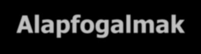 Alapfogalmak 8 Extrúzió: Folyamatos 1 D-s termékek: végtelen hosszú,