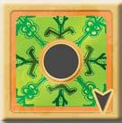 A kör végén a játékos a forgatható táblán lévő minden üres helyrére húz egy új mozaikdarabot a vászonzsákból. Ha több, mint egy mező üres, növekvő sorrendben tölti őket fel (-4). Speciális eset:.