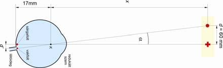 A vakfolt és sárgafolt távolságának meghatározása Kapcsolódó fejezetek: