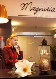 Magnolia Day Spa Magnolia Day Spa Cím: 1054 Budapest, Zoltán utca 3. Honlap: www.magnoliadayspa.hu Telefon: 1/269-0610 E-mail : info@magnoliadayspa.