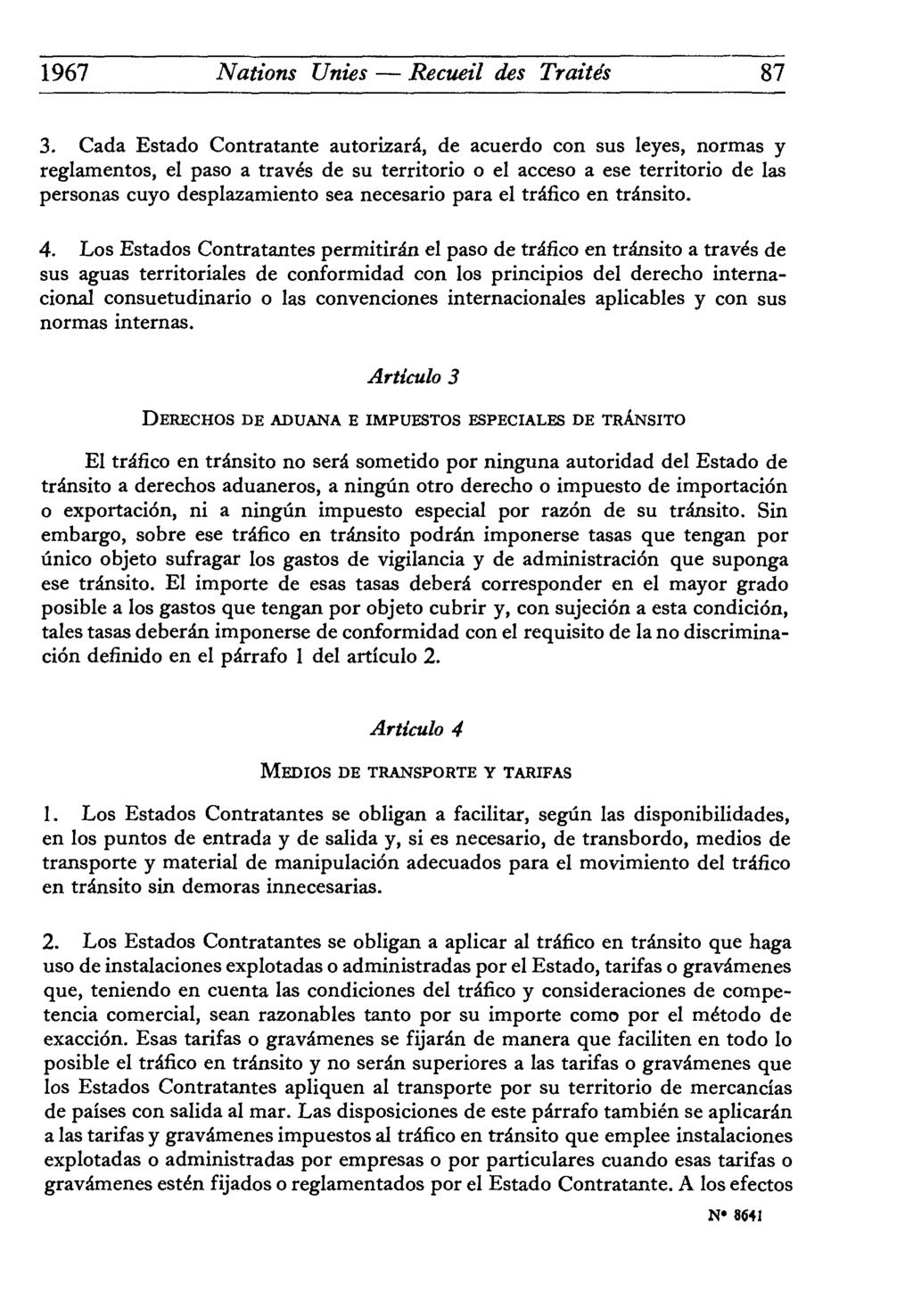 1967 Nations Unies Recueil des Traités 87 3.