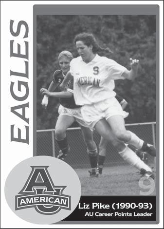 Catholic (10/3/90) IN A SEASON... Most Games Played: 21 Nine players (1995) Six players (2002) Most Games Started: 21 Seven players (1995) Most Goals: 1. Liz Pike (1990) 21 2.