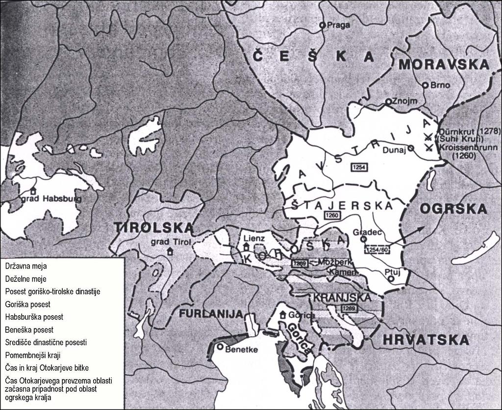 6 M092-511-1-2M 5. V drugi polovici 13. stoletja je Rimsko-nemško cesarstvo zajela politična kriza. Država je ostala za skoraj dvajset let brez vladarja.