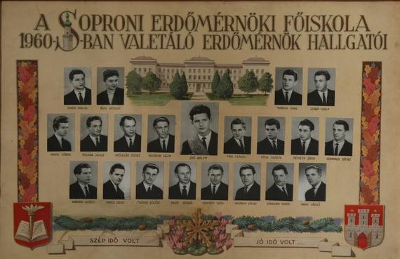 Első sor: Juhász Miklós, Béky Katalin, Tompos Imre, Szabó Gyula.