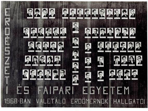 Első sor: Balsay Endre, Bánky József, Dobay Pál, Hohl Mária, Sinkó József, Varvasovszkyné Mihályi Erika, Söveges Lajos, Varga Ferenc, Paulay Zsolt.