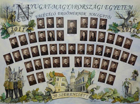 Első sor: Fenyősy Antal, Merő Nándor, Beniczki János, Bende Attila, Bene Zsolt, Németh Gergely, Ványi Attila.
