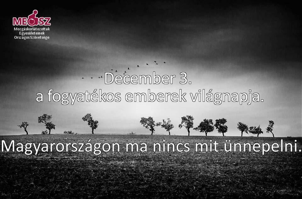 1.9. Az önálló életvitelről, közösségbe való befogadás 2016 októberében a MEOSZ lefordította és közzétette az Európai Fogyatékosügyi Fórum állásfoglalását a fogyatékos személyek jogairól szóló