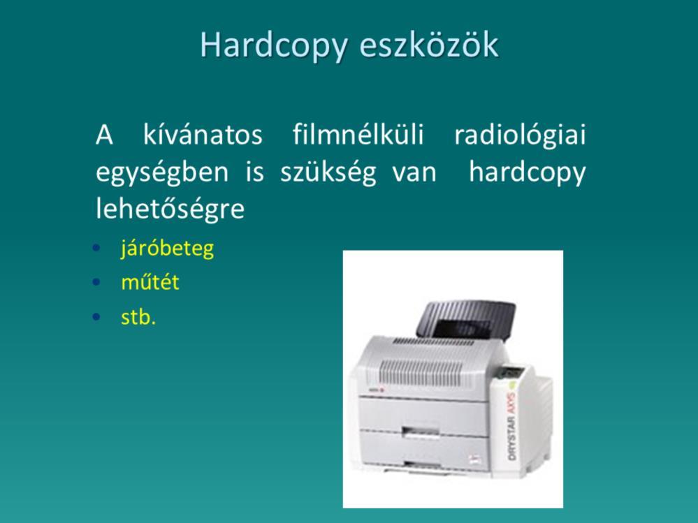 A digitális képek filmre vagy papírra
