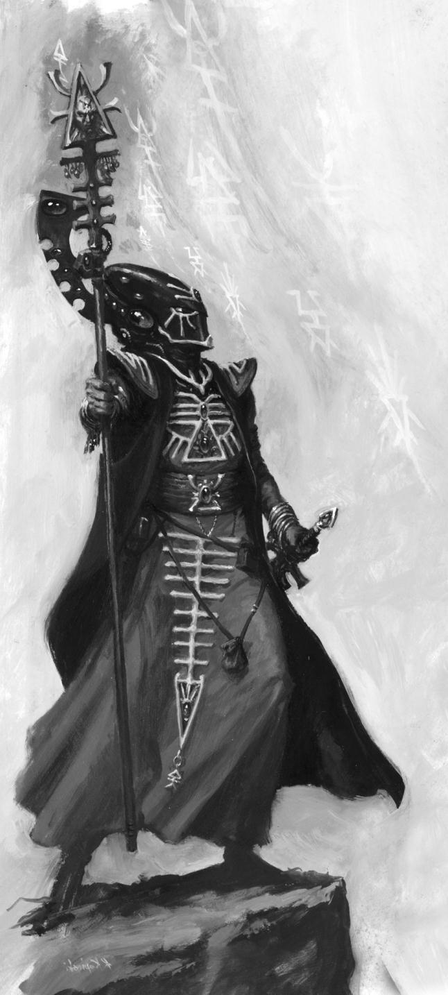 Eldrad Ulthran Ulthwé Látnoka Ulthwé Látnokai között Eldrad volt az elöljáró, aki sok századon keresztül élt és sikeresen vezette a népét a sors kanyargó ösvényein.