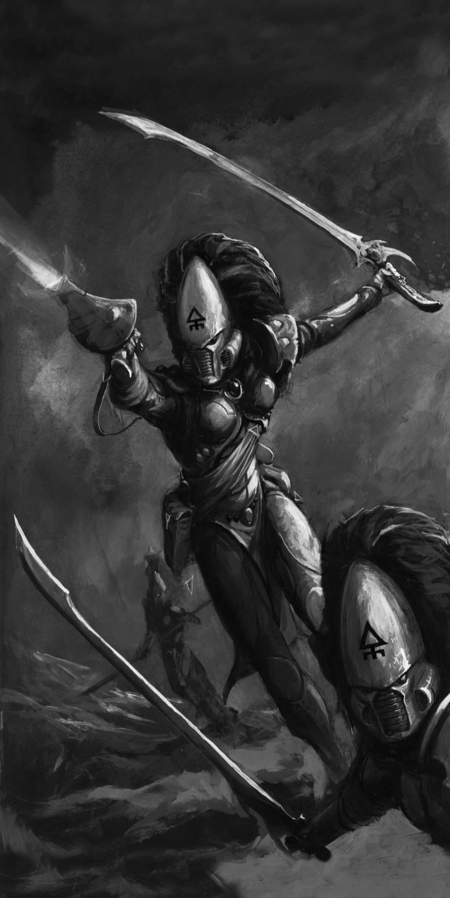 Sikító Boszorkányok Howling Banshees A Boszorkány a halál és a balsors hírnöke az Elda mitológiában, akinek a sikolya a legendák szerint balszerencsét hoz és képes kiszakítani egy lelket a