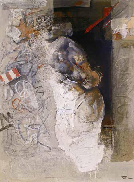2002 farost, olaj, 120 152 cm Graffiti I,